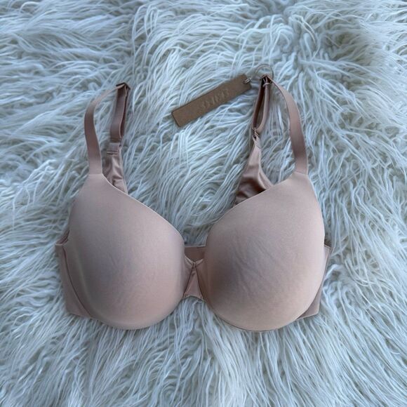 Skims Smoothing Intimates Full Coverage Lightly Lined Bra Clay Size 32D - Picture 2 of 7